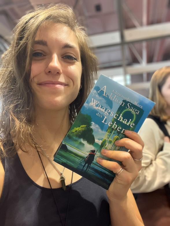 Rieke Klausen
Frankfurter Buchmesse 2024
Waagschale des Lebens